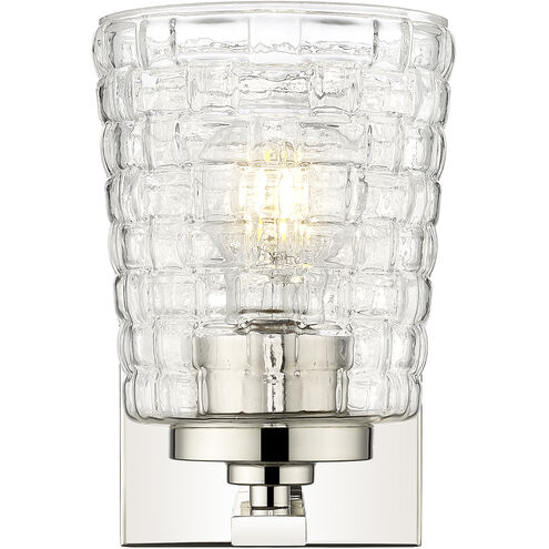 Saben Indoor Wall Sconce Wall Light in Polished Nickel